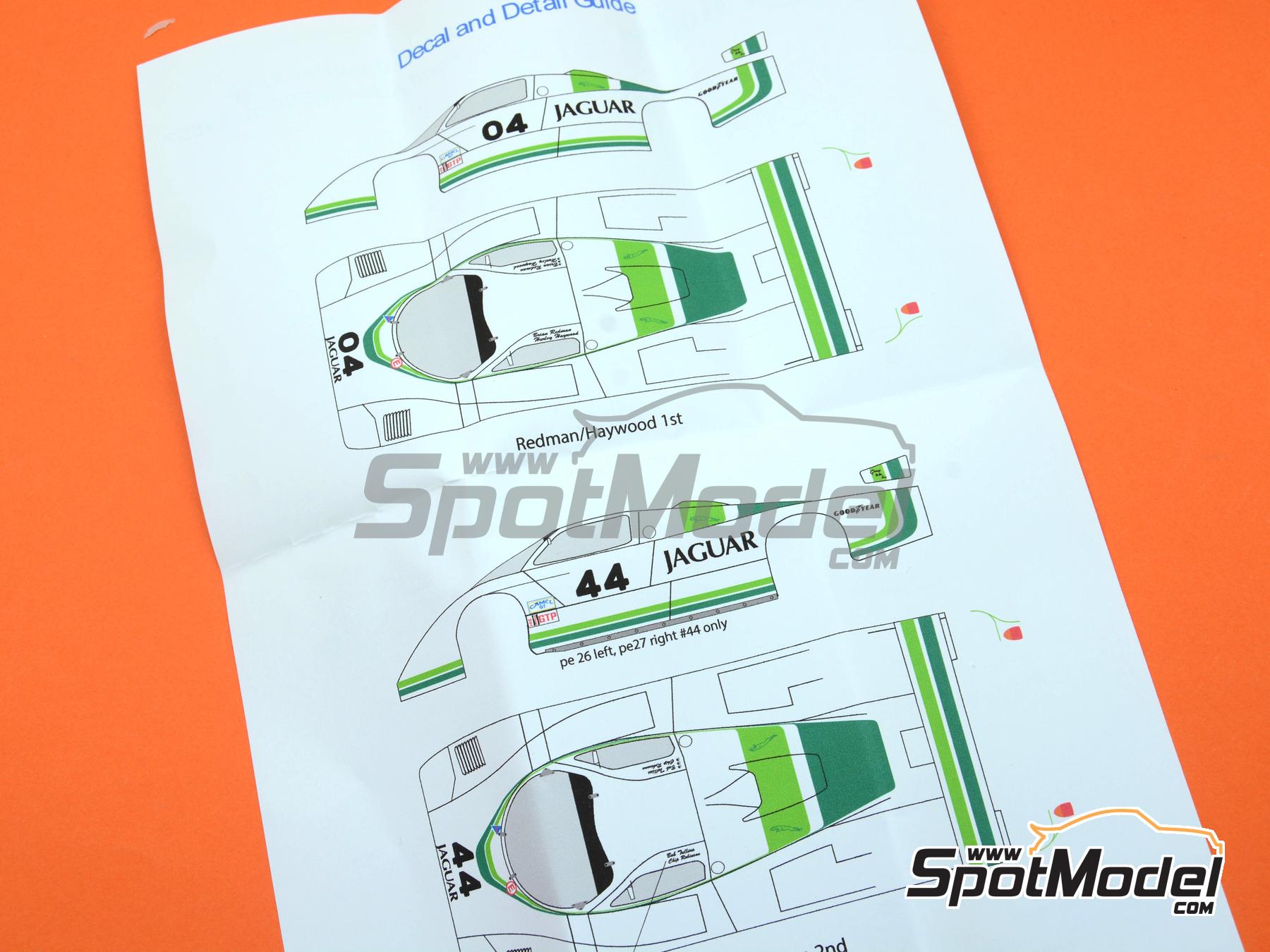 KIT PROVENCE MOULAGE 1/43 jaguar xjr 12 1er le mans 1990